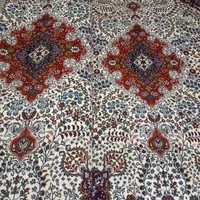 جفت شیش متری دستباف نقشه کرمان قلم مناسب جهاز|فرش|خوی, |دیوار