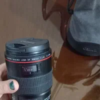 لنز کنون ماکرو ۱۰۰mm|دوربین عکاسی و فیلم‌برداری|قزوین, |دیوار