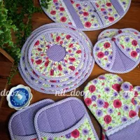 سرویس آشپزخانه عروس|سفره، حوله، دستمال آشپزخانه|اصفهان, بهارستان|دیوار