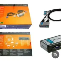 سوییچ دوپورتD-LINK تبدیل دوکامپیوتر روی یک مانیتور