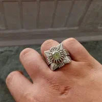 انگشتر دست ساز موزانایت