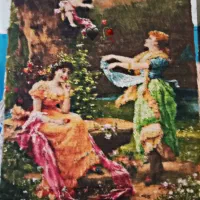 تابلو فرش سیب چین