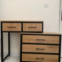 میز چوب و فلز - میز آرایش - میز کار - میز ناخن