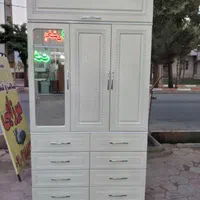 کمد 3تیکه  رنگبندی دلخواه|جاکفشی، کمد، دراور|قزوین, |دیوار