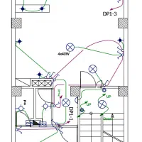 ترسیم نقشه تاسیسات برق مکانیک