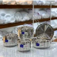 سرویس قابلمه استیل کرکماز ترکیه|ظروف پخت‌وپز|اردبیل, |دیوار