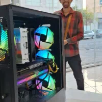 کامپیوتر نسل ۱۴ گرافیک 3060ti ROG|رایانه رومیزی|ساوه, |دیوار