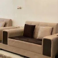 مبل ۸ نفره با طراحی ال|مبلمان خانگی و میز عسلی|آستانه اشرفیه, |دیوار