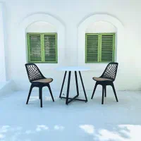 میز و صندلی کارا مدرن چهارپایه پلیمری|میز و صندلی غذاخوری|کرج, عظیمیه|دیوار