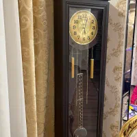 ساعت ایستاده چوبی