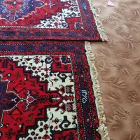 یک جفت فرش دست بافت قدیمی|فرش|تاکستان, |دیوار