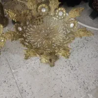 جا میوه ای برنز تمیز در حد نو