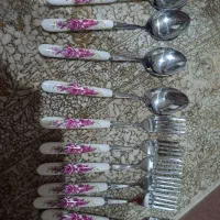 قاشق و چنگال سرامیکی