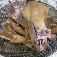 تمیز کردن کله پاچه
