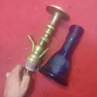 قلیان برنجی دست ساز قدیمی
