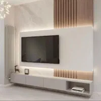 تی وی وال کابینت کمد  نئوکلاسیک  تخت کمجا ترمو وال|جاکفشی، کمد، دراور|تهران, شهر زیبا|دیوار
