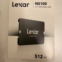 هارد ssd lexar 512Gb و جفت رم8GB samsung