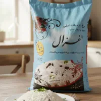 فروش عمده برنج پاکستانی ۱۱۲۱ غزال کیسه آبی