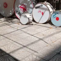 4عدد طبل به سایزهای 120 .100 .75 .50 .و1عدوقل|درام و پرکاشن|تهران, شهرک آزادی|دیوار