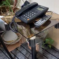 میز تلفن فلزی