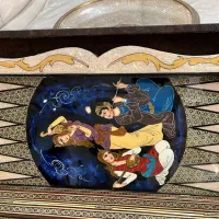 تخته نره خاتم کاری شده|کلکسیون و سرگرمی|تهران, باغ خزانه|دیوار