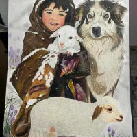 سفارش نقاشی مداد رنگ