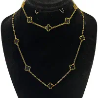 نیم ست طرح گل ونکلیف