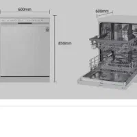 ظرفشویی ۱۴ نفره اصلی LG مدل 512|ماشین ظرفشویی|رشت, حاجی آباد|دیوار