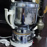 سماور برقی برنجی قدیمی|سماور، چایساز، قهوهساز|جهرم, |دیوار