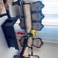 فروش مبل سلطنتی با چوب گردو کاملا سالم