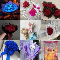 باکس و دسته گل‌ کادویی