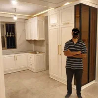 ساخت کابینت کمددیواری تی وی وال نصب نصاب