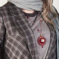 انواع اکسسوری دستساز گلدوزی|زیورآلات و اکسسوری|اسدآباد, |دیوار