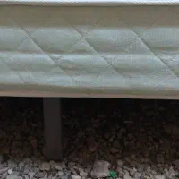 تشک دونفره پایه فلزی