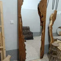 آینه قدی چوبی روستیک|آینه|همدان, |دیوار