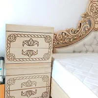 تختخواب دونفره باعسلی و دراور