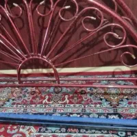 تخت فلزی فرفوژه 2نفردست دوم