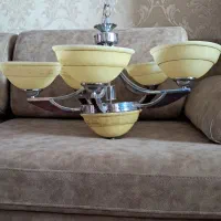 فروش لوستر چوب و استیل