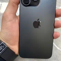 ایفون ۱۵ پرومکس مشکی  ۲۵۶ za باتری ۱۰۰ رجیستر شده