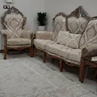 مبل استیل کلاسیک ۷نفره فوق العاده سالم