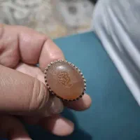 انگشتر عقیق مردانه منقش به حرز کامل امام جواد ع|کلکسیون اشیاء عتیقه|تهران, دردشت|دیوار