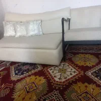 مبل راحتی محکم وپارچه نو