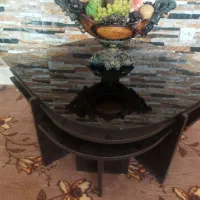 میز عسلی چوبی