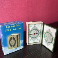 ساعت اذان‌گو رومیزی طرح قرآن
