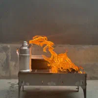 منقل آتشدان پازلی همه کاره