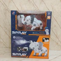 ربات فیل کنترلی شارژی دودزا حرکتی صدادار
