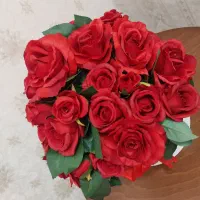 گل رز مصنوعی|گل مصنوعی|مرند, |دیوار