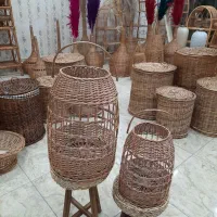 سبد دسته دار فانوسی