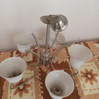 لوستر ۵ شاخه|لوستر و چراغ آویز|کرج, برغان|دیوار