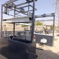 گاوصندوق آسانسوری همراه با نورپردازی